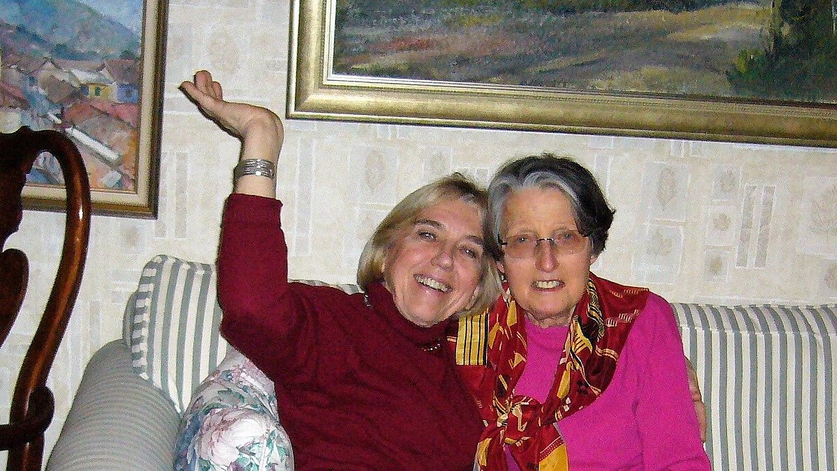 Vaira and Īra. Photo from the personal archive.
