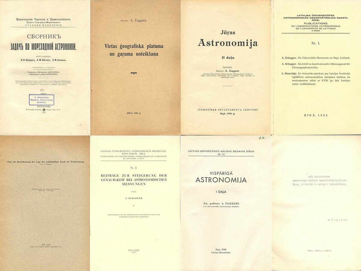 A. Žaggera publikācijas. I. Vilka kolāža A. Žaggera publikācijas. I. Vilka kolāža