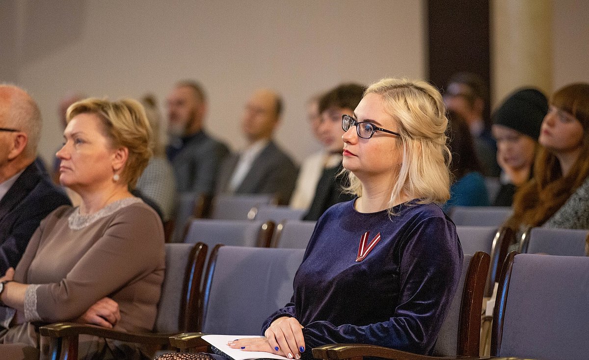 LU Biznesa, vadības un ekonomikas fakultātes pētniece Kristīne Petrovska. Foto: Dita Gudrā.