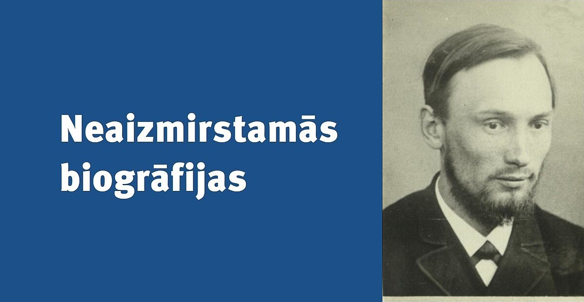Fricis Blumbahs Tērbatā. Foto: reprodukcija no Latvijas Universitātes Muzeja krājuma Fricis Blumbahs Tērbatā. Foto: reprodukcija no Latvijas Universitātes Muzeja krājuma
