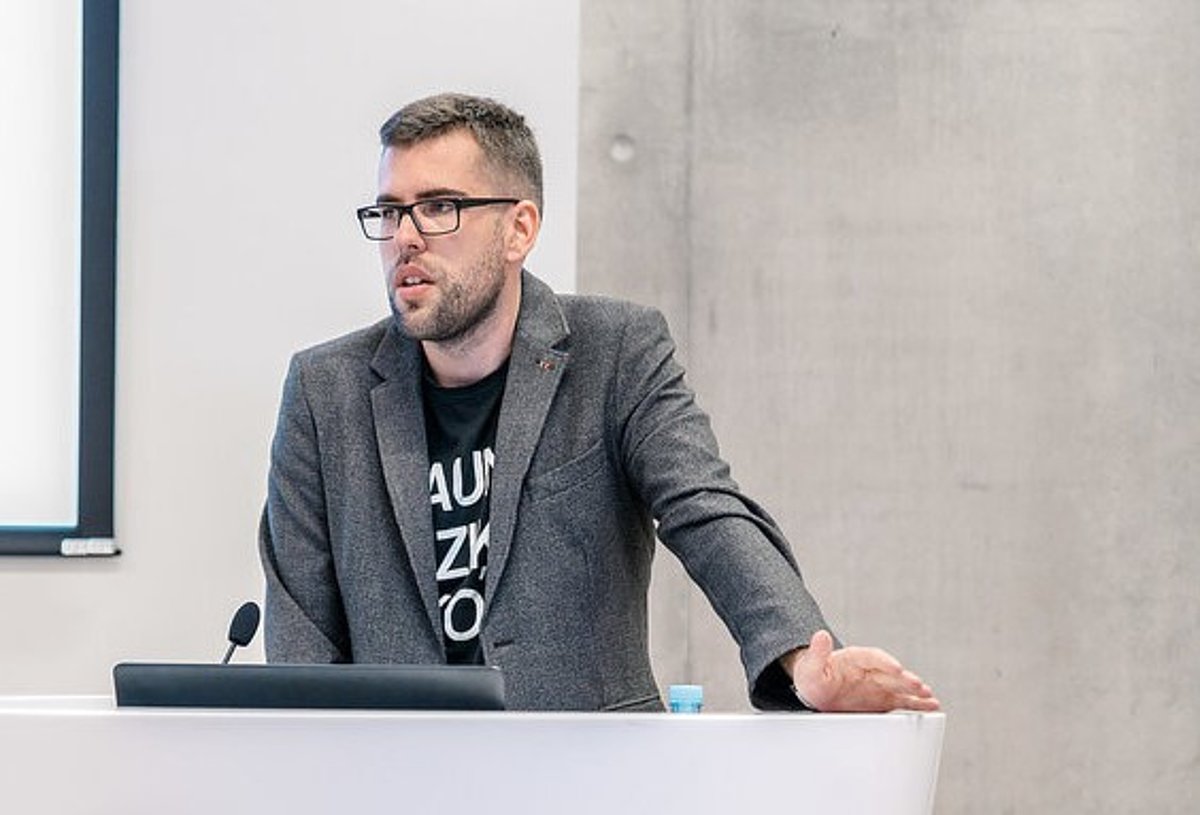 Ģirts Zāģeris. Foto: Toms Grīnbergs, LU KID.