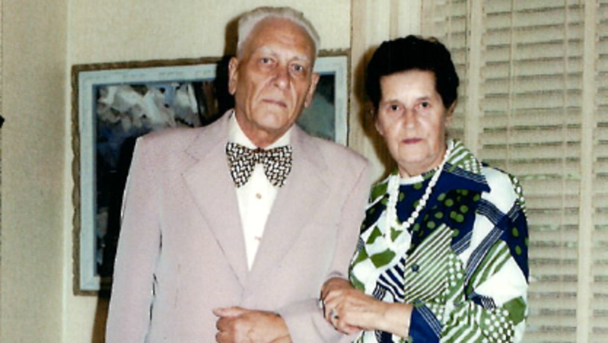 Jānis (1906-1988) un Anna Marija (1907-2001) Eglītes. Foto no privātā arhīva.