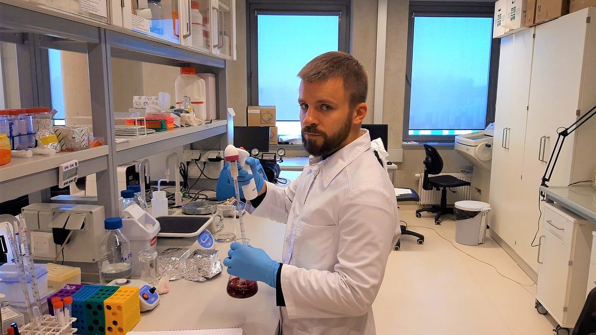 LU Medicīnas fakultātes Farmakoloģijas katedras zinātniskais asistents, Dr. med. Vladimirs Piļipenko. Foto no personīgā arhīva.