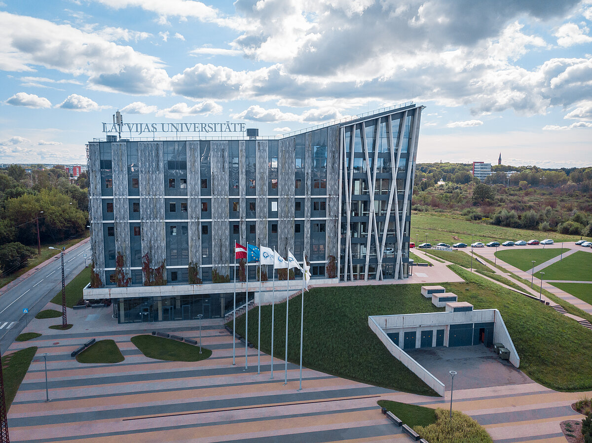 Latvijas Universitātes Akadēmiskais centrs, Dabas māja. © Foto: Toms Grīnbergs, Latvijas Universitātes Komunikācijas departaments LU Akadēmiskais centrs, Dabas mājas ēka